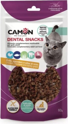 Camon snack malátával és árpával ízesített csirkés halacskák 60 g