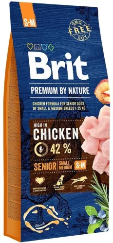 Brit Premium by Nature Small/Medium Senior 15 kg