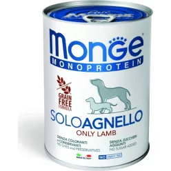 Monge Dog MONOPROTEIN Paté 100% bárány 400 g 