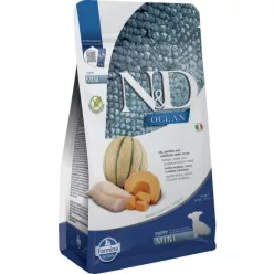   N&D Ocean Dog tőkehal, sütőtök & sárgadinnye Puppy mini 800 g