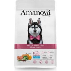 AmaNova Dog Adult Sensitive All Breeds Salmon Deluxe 10 kg