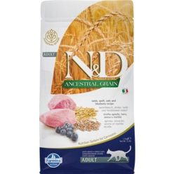   N&D Cat Ancestral Grain bárány, tönköly, zab & áfonya adult 1,5 kg