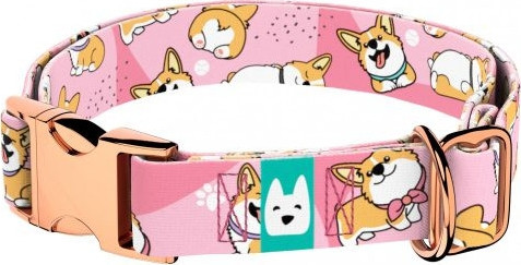 April&June Pembroke Welsh Corgi rózsaszín nyakörv