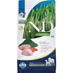 N&D Spirulina Dog bárány adult medium/maxi 2 kg