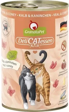 GranataPet Delicatessen Konzerv borjú PUR 400 g