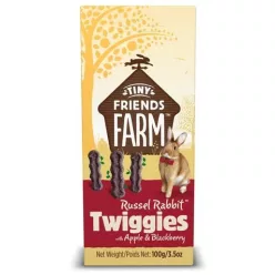   Tiny Friends Farm Russel Rabbit Twiggies Alma és Szeder 100 g