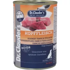   Dr.Clauder's Konzerv Selected Meat Fejhús 400 g KARTON - 6 db