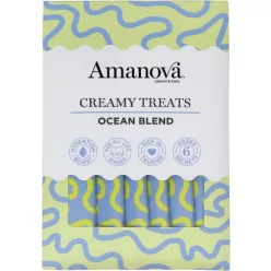   Amanova Creamy Treats – Ocean Blend – tonhal, lazac 6 x 15 g