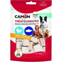 Camon snack kacsás tőkehalas szendvicskockák 80 g Camon snack kacsás tőkehalas szendvicskockák 80 g