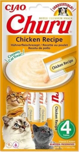 Inaba Cat Churu Püré - csirke 4 x 14 g