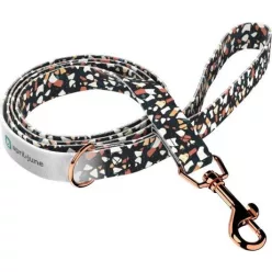 April&June Fekete Terazzo póráz