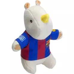 Max & Molly Rhino plüss kutyajáték - FC Barcelona