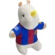 Max & Molly Rhino plüss kutyajáték - FC Barcelona