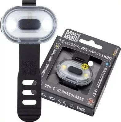 Max & Molly Matrix 2.0 Ultra LED-lámpa nyakörvre rögzíthető - Black