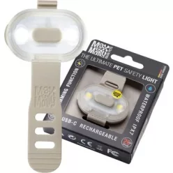   Max & Molly Matrix 2.0 Ultra LED-lámpa nyakörvre rögzíthető - Sand