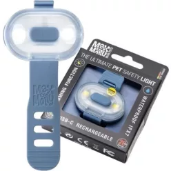   Max & Molly Matrix 2.0 Ultra LED-lámpa nyakörvre rögzíthető - Ocean