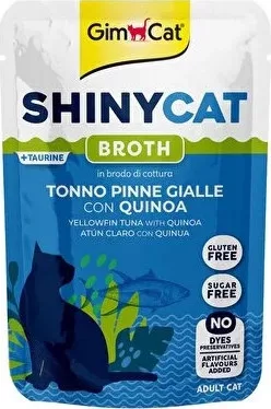 GimCat Shinycat Pollo macskáknak tonhal kinoa 70 g