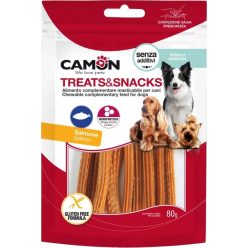 Camon snack monoprotein lazacos tekercsek 80 g Camon snack monoprotein lazacos tekercsek 80 g