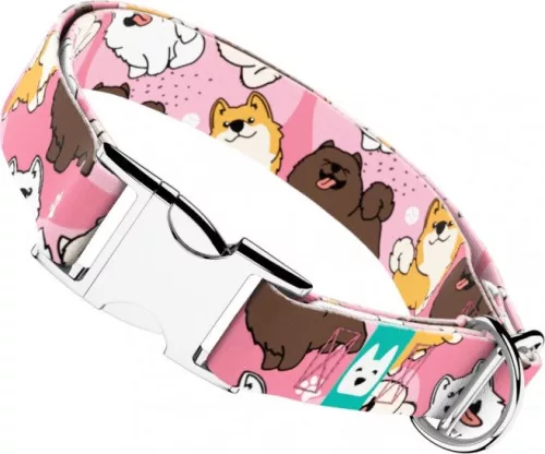 April&June Spitz rózsaszín nyakörv