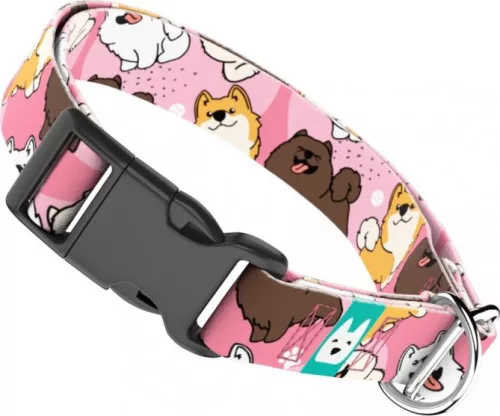 April&June Spitz rózsaszín nyakörv