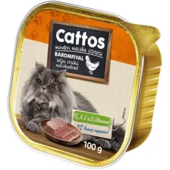 Cattos Alucup macskaeledel baromfi 100 g