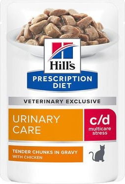PD Feline C/D Multicare Urinary Stress Chicken 85 g