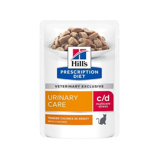 PD Feline C/D Multicare Urinary Stress Chicken 85g