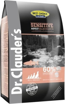 Dr.Clauder's Adult Sensitive Lazac & Rizs 4 kg