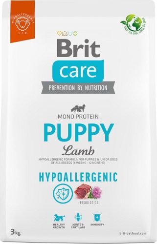 Brit Care Dog Hypoallergenic Lamb Puppy 3 kg