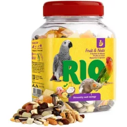 RIO Gyümölcs és Mag Mix Nagy és Óriáspapagájnak 160 g