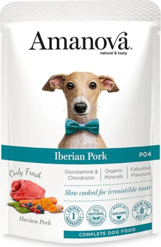 AmaNova Dog GF Pouch Adult Iberian Pork P04 300 g