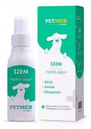 Dr. Kelen PetMed Szem Tisztító Oldat 75 ml
