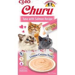 Inaba Cat Churu Püré - tonhal, lazaccal 4 x14 g