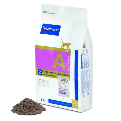 Virbac HPM DIET CAT Hypoallergy A2 3 kg