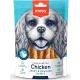 Wanpy DOG Chicken Jerky & Rawhide Twists 100 g