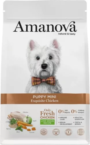 AmaNova Dog LG Mini Puppy Exquisite Chicken & Quinoa 2 kg