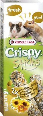 Versele Laga Crispy Sticks Gerbils-Mice Sunflower & Honey 2 pieces 110 g