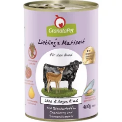  GranataPet Liebling's Mahlzeit vad és Angus marha konzerv 800 g