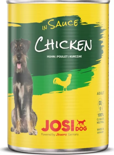 JosiDog Chicken in Sauce 12 x 415 g