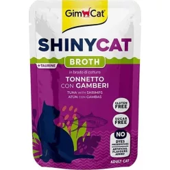 GimCat Shinycat Pollo macskáknak tonhal rák 70 g