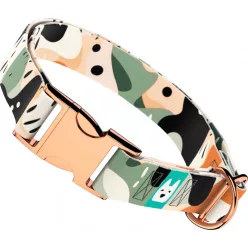 April&June Pasztel, Oliva, Rózsaszín Kamuflázs nyakörv