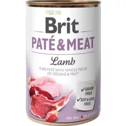 Brit Pate & Meat Lamb 400 g KARTON - 6 db