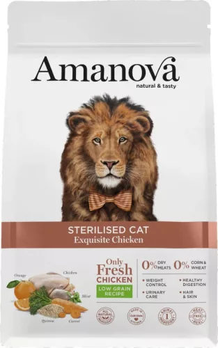 AmaNova Cat LG Sterilised Exquisite Chicken & Quinoa 6 kg