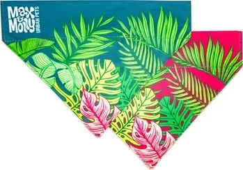Max & Molly Bandana - Tropical - L