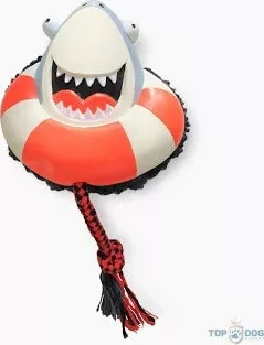 Max & Molly Snuggles kutyajáték - Frenzy the Shark