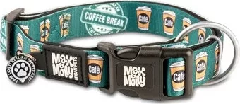 Max & Molly Smart ID nyakörv - Coffee Break - S