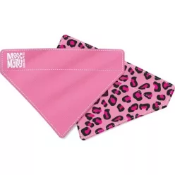 Max & Molly Bandana - Leopard Pink - S