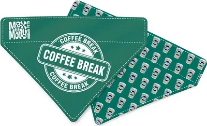 Max & Molly Bandana - Coffee Break - L