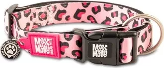 Max & Molly Smart ID nyakörv - Leopard Pink - XS