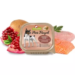 GranataPet Mini Royal Adult - Lazac & Pulyka 10x150 g